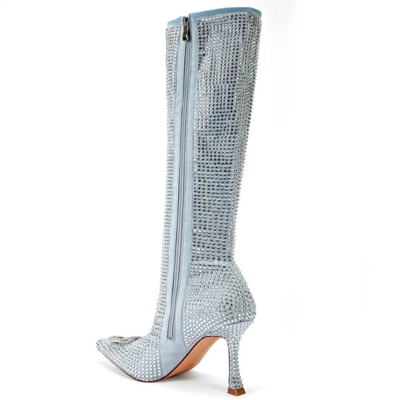 NEW Azalea Wang Confection Boots Size 8.5 - Picture 4 of 9